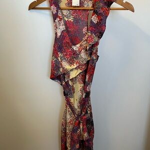 Ali Ro Silk Floral Sundress